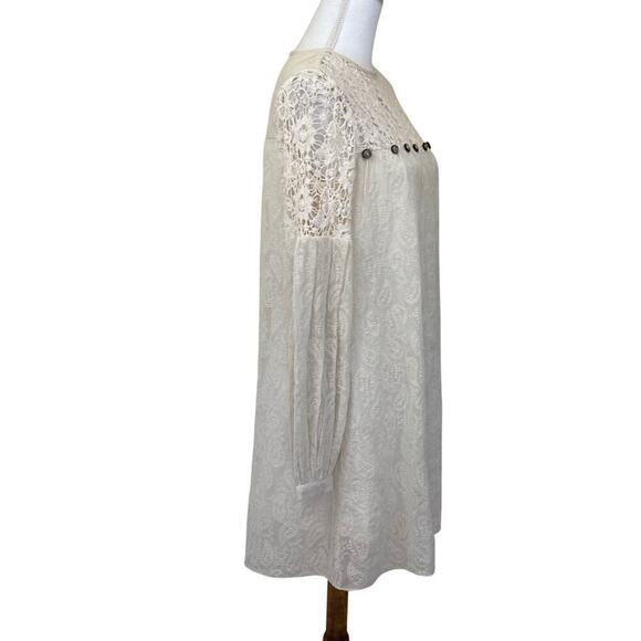 Verb Pallavi Singhee Josephine dress, cream, XS, cottagecore, romantic, feminine - Picture 2 of 7